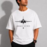 Dominate The Skies Oversized T-Shirt – White Edition
